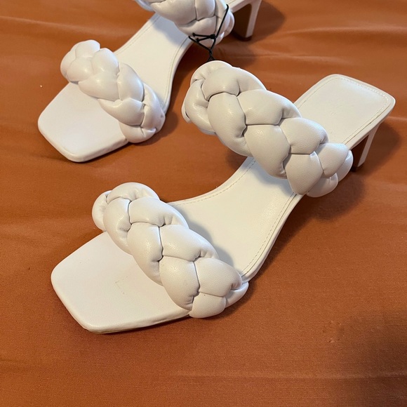 H&M Faux Leather Braided Mules - Picture 3 of 7